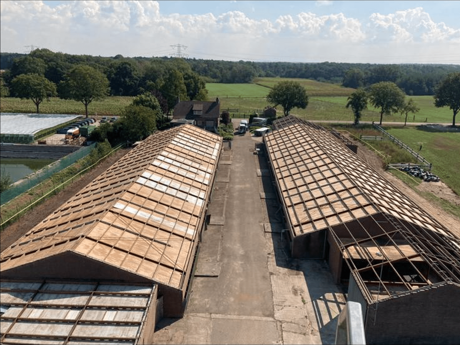 asbest dak verwijderen echel