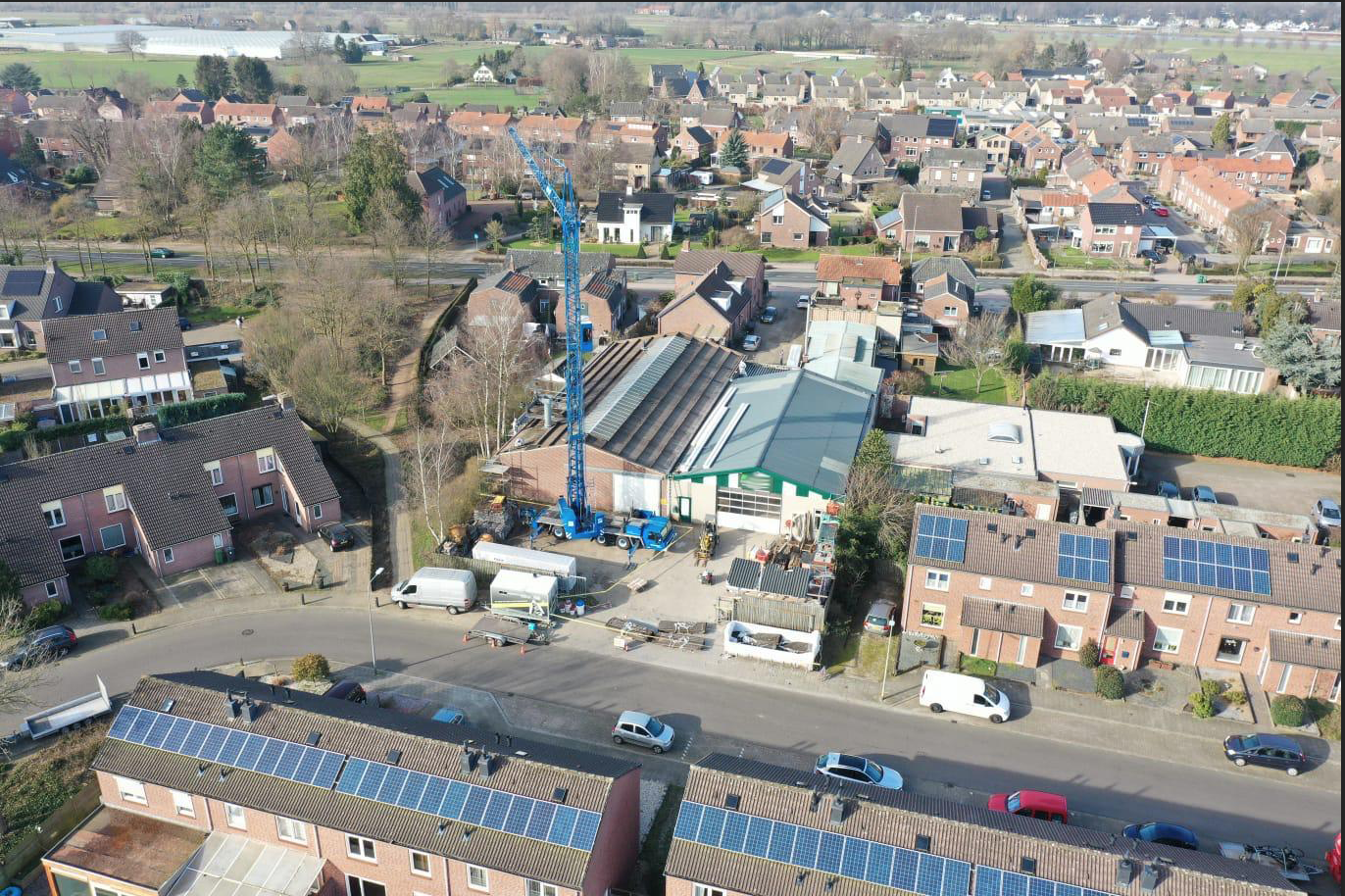 asbest golfplaten velden