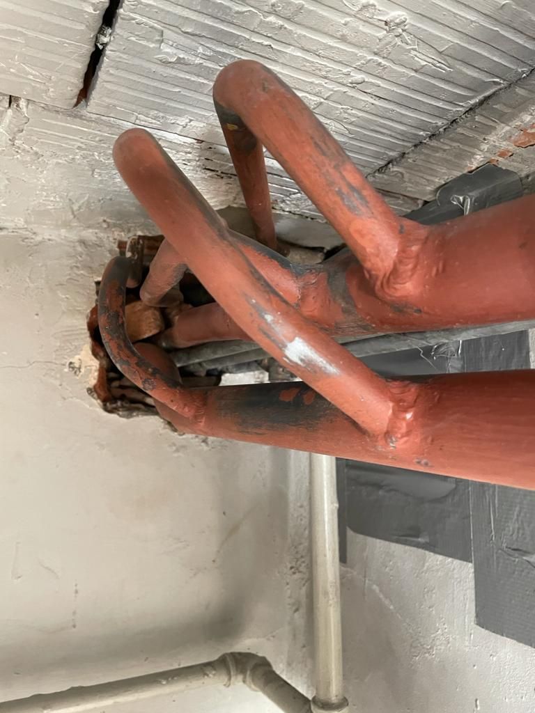 Leiding isolatie asbest saneren