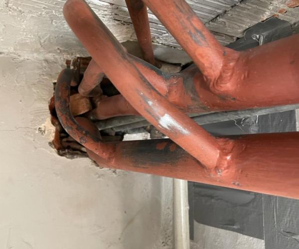 Leiding isolatie asbest saneren